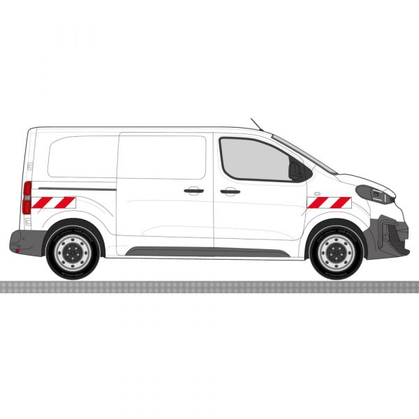 Kit Rouge-Blanc CL. A Standard – CITROËN Jumpy 2 Portes (2024) – Image 2